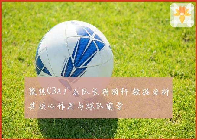 聚焦CBA广东队长胡明轩 数据分析其核心作用与球队前景