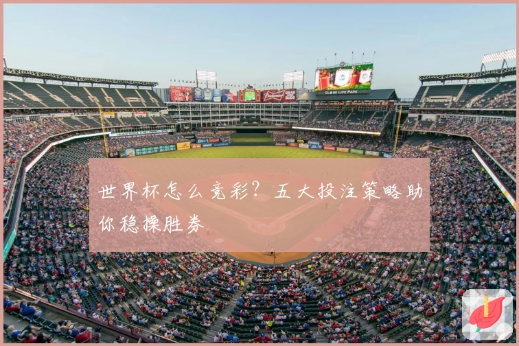 世界杯怎么竞彩？五大投注策略助你稳操胜券