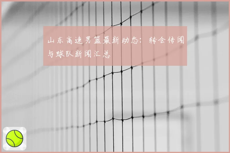 山东高速男篮最新动态：转会传闻与球队新闻汇总